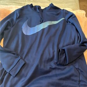 Nike Blue Pullover Hoodie
